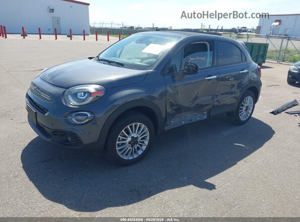 ZFBNF3B13PP989122 2023 FIAT 500X Gray Vista tres cuartos delantera izquierda