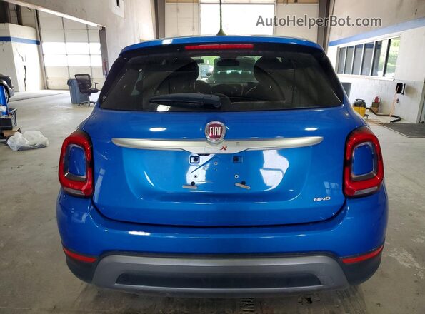 ZFBNFYB12LP882568 2020 FIAT 500X Blue Widok z tyłu