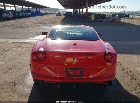 ZFF77XJAXH0226117 2017 FERRARI CALIFORNIA Red 