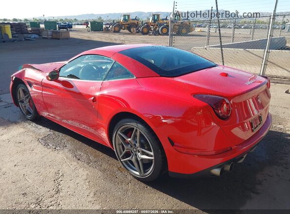 ZFF77XJAXH0226117 2017 FERRARI CALIFORNIA Red Trasero izquierdo