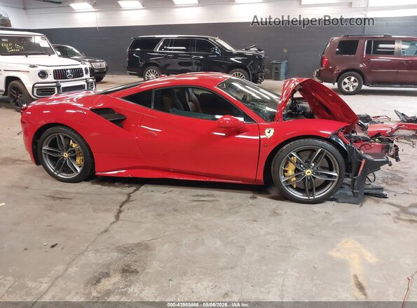 ZFF79ALA4K0246276 2019 FERRARI 488 Красный Панорамный вид салона 360°