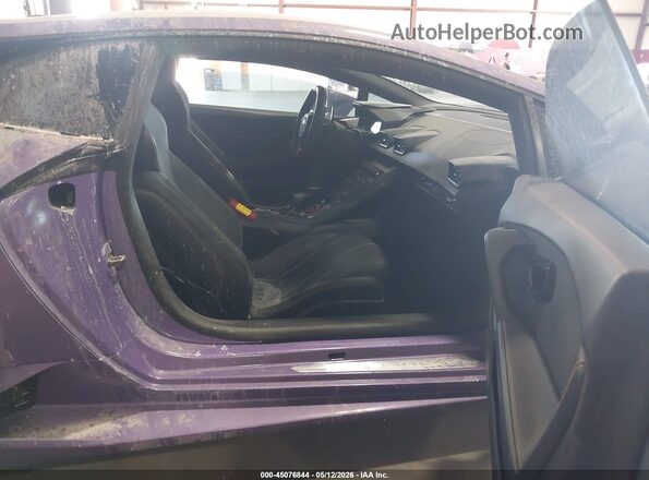 ZHWUC2ZF4KLA12028 2019 LAMBORGHINI HURACAN Purple Vista interior delantera