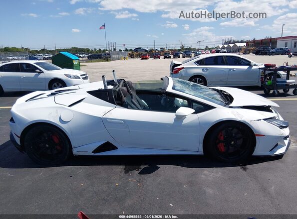 ZHWUT4ZF2LLA13207 2020 LAMBORGHINI HURACAN EVO Белый 