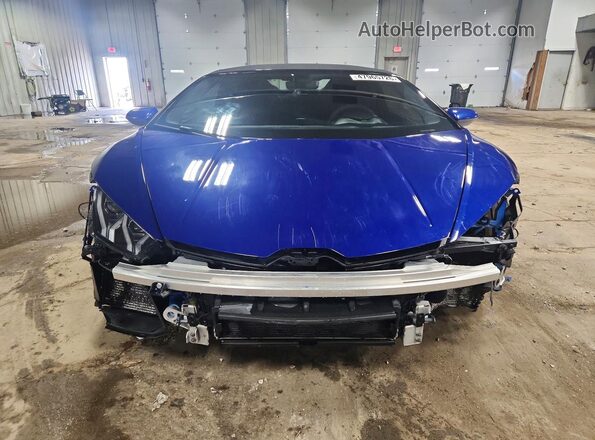 ZHWUT4ZF7LLA12800 2020 LAMBORGHINI HURACAN Blue Widok z przodu