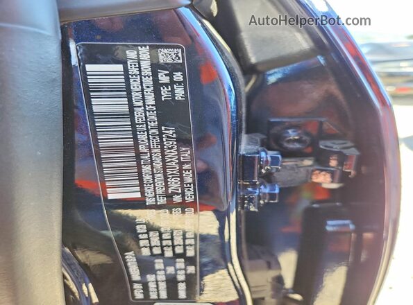 ZN661XUAXNX397247 2022 MASERATI LEVANTE Blue Панорамний вид салону 360°