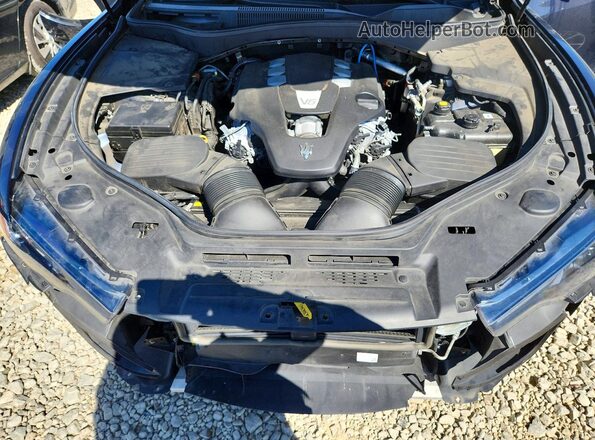 ZN661XUAXNX397247 2022 MASERATI LEVANTE Blue Вид підкапотного простору