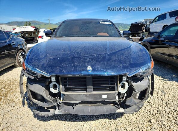 ZN661XUAXNX397247 2022 MASERATI LEVANTE Blue Вид спереду