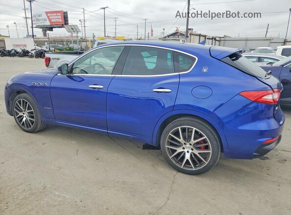 ZN661XUS0KX318723 2019 MASERATI LEVANTE Blue Tył lewy