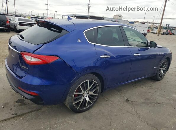 ZN661XUS0KX318723 2019 MASERATI LEVANTE Blue Tył prawy