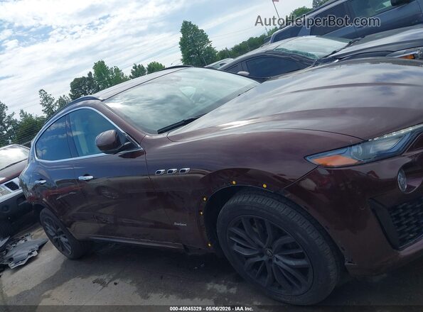 ZN661XUS0KX333979 2019 MASERATI LEVANTE Dark Brown Панорамный вид салона 360°