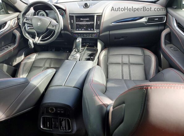 ZN661XUS1MX370851 2021 MASERATI LEVANTE Black Dashboard view