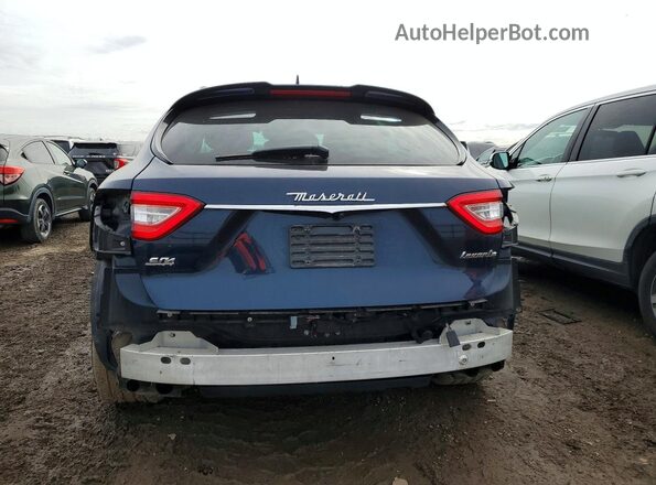 ZN661YUS0KX334152 2019 MASERATI LEVANTE Blue Widok z tyłu