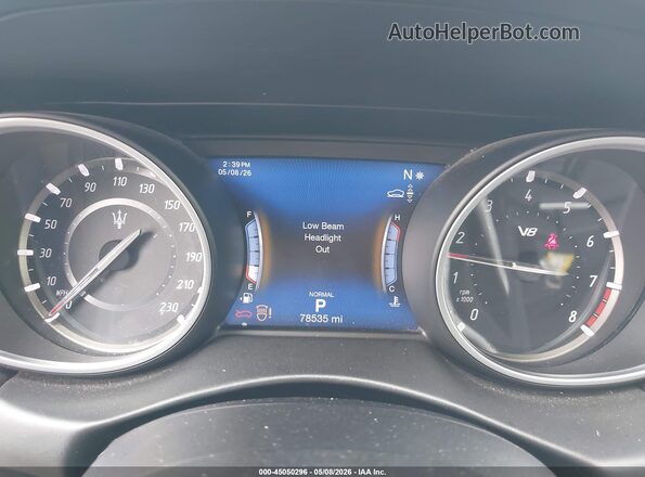 ZN661ZUAXKX315668 2019 MASERATI LEVANTE Gray 