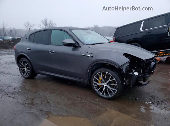 ZN682AVM1P7432305 2023 MASERATI GRECALE Charcoal Передня права чверть