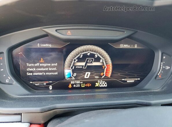 ZPBUA1ZL5KLA03245 2019 LAMBORGHINI URUS Black Սարքավորումների վահանակի տեսք