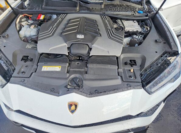 ZPBUA1ZL6MLA11454 2021 LAMBORGHINI URUS White Շարժիչի բաժամունքի տեսք