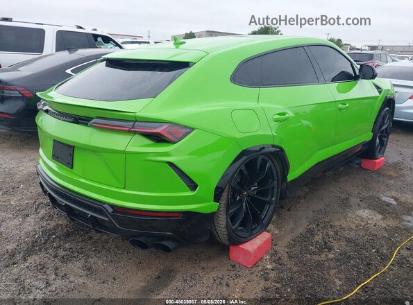 ZPBUA1ZL7MLA13794 2021 LAMBORGHINI URUS Зеленый Задняя правая четверть