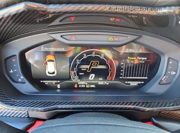 ZPBUB3ZL5RLA35194 2024 LAMBORGHINI URUS Белый Вид щитка приборов