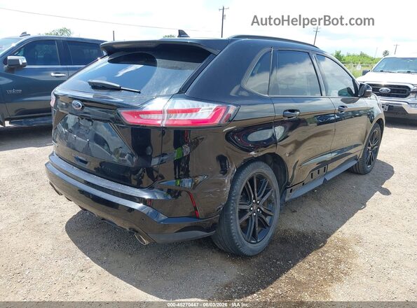 2FMPK3J95LBB15764 2020 FORD EDGE Black წინა ხედი