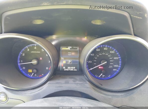 4S4BSACC4H3312603 2017 SUBARU OUTBACK Blue უკანა სავარძლების ხედი