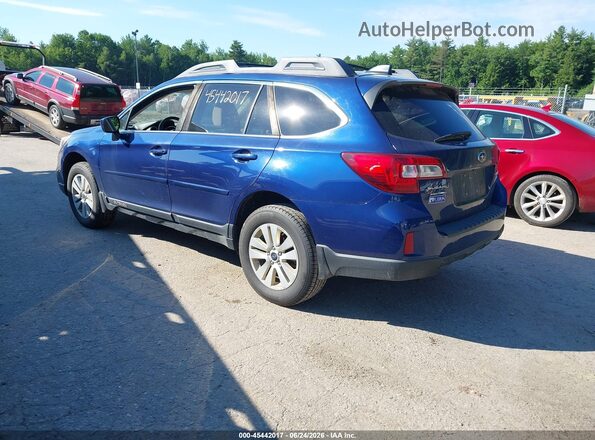4S4BSACC4H3312603 2017 SUBARU OUTBACK Blue უკანა მარცხენა
