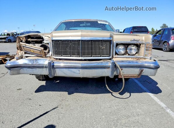 0000007Z61S622196 1977 MERCURY GRAND Желто-коричневый Вид спереди