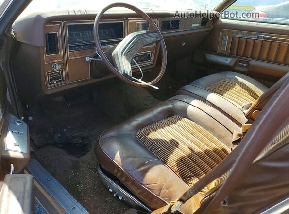 0000007Z61S622196 1977 MERCURY GRAND Желто-коричневый Вид панели приборов