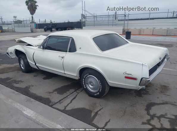 0000008F93F590213 1970 MERCURY COUGAR Белый Задняя левая четверть