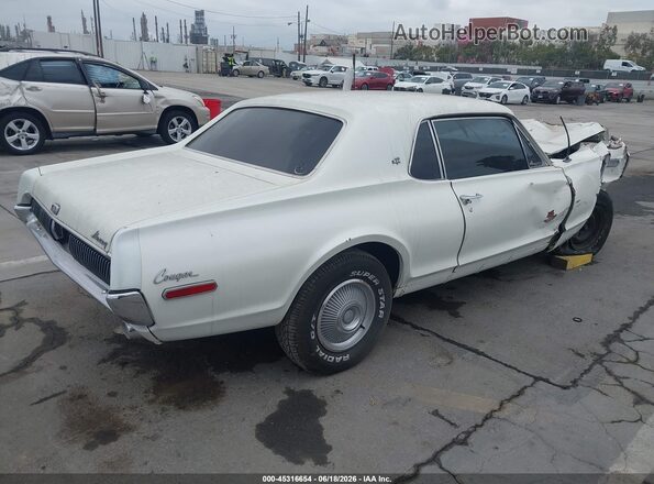 0000008F93F590213 1970 MERCURY COUGAR Белый Задняя правая четверть