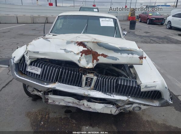 0000008F93F590213 1970 MERCURY COUGAR Белый Вид щитка приборов