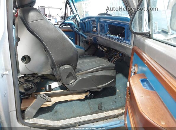 000000F10HNS42713 1974 FORD F100 Синий Вид салона спереди