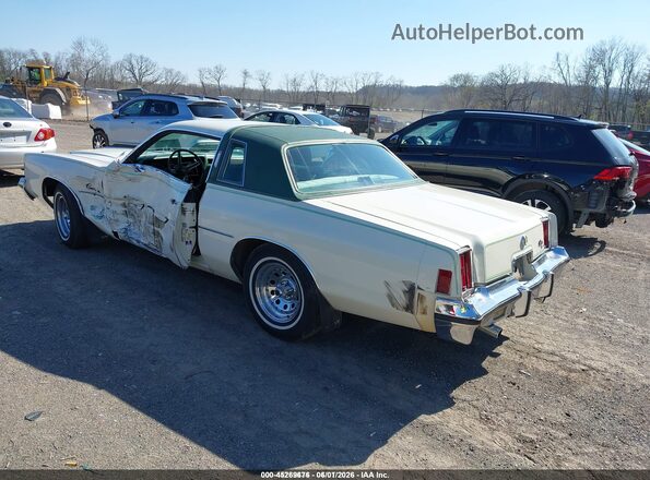 0000SS22N7R255705 1977 CHRYSLER CORDOBA Кремовый Задняя левая четверть