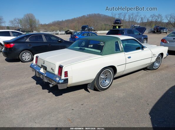 0000SS22N7R255705 1977 CHRYSLER CORDOBA Кремовый Задняя правая четверть