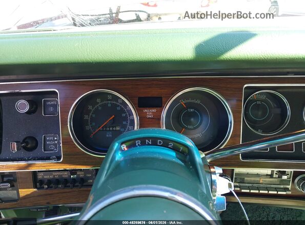0000SS22N7R255705 1977 CHRYSLER CORDOBA Кремовый Вид задних сидений