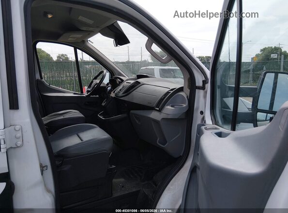 1FTYR1ZM4GKA37037 2016 FORD TRANSIT White Вид салону спереду