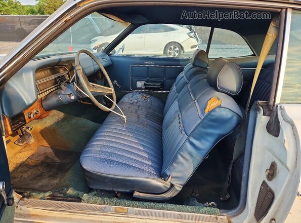 0A33H150302 1970 FORD OTHER White Вид салону спереду