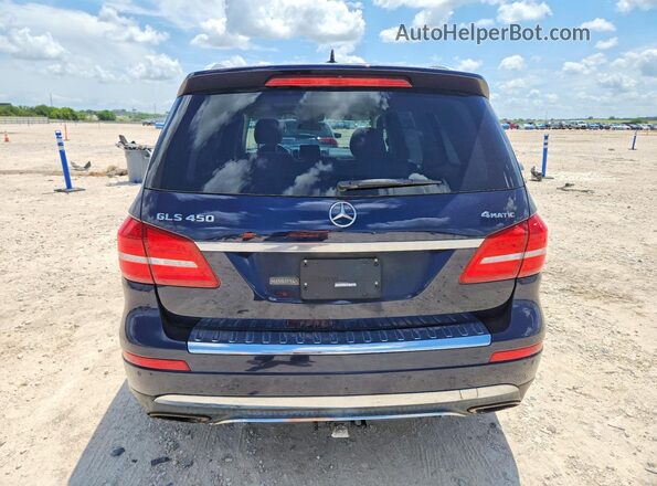 4JGDF6EEXHA829635 2017 MERCEDES-BENZ GLS Blue Սալոնի դիմացի տեսք