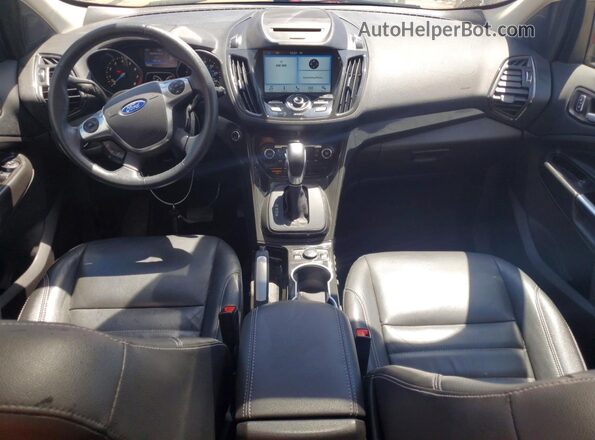 1FMCU9JX0GUA37050 2016 FORD ESCAPE Red Սարքավորումների վահանակի տեսք