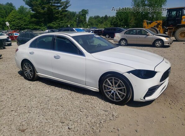 W1KAF8HB3SR272523 2025 MERCEDES-BENZ C-CLASS White Widok z przodu