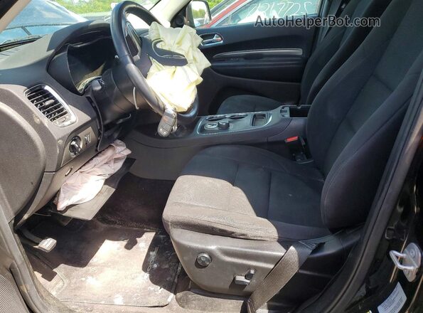 1C4RDJAG2HC924060 2017 DODGE DURANGO Black Dashboard view