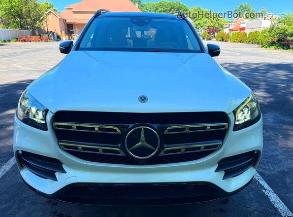 4JGFF8GE2LA165714 2020 MERCEDES-BENZ GLS White Widok z tyłu