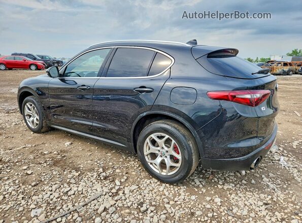 ZASPAKAN0K7C32245 2019 ALFA ROMEO STELVIO Black უკანა მარჯვენა