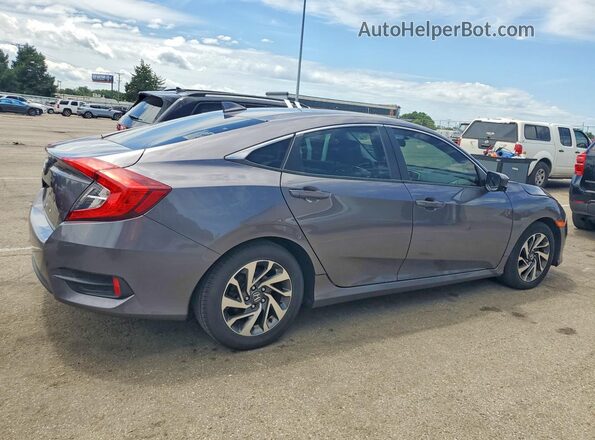 19XFC2F71JE035821 2018 HONDA CIVIC Gray 