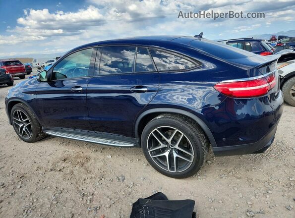 4JGED6EB0KA134832 2019 MERCEDES-BENZ GLE Blue Задня права чверть