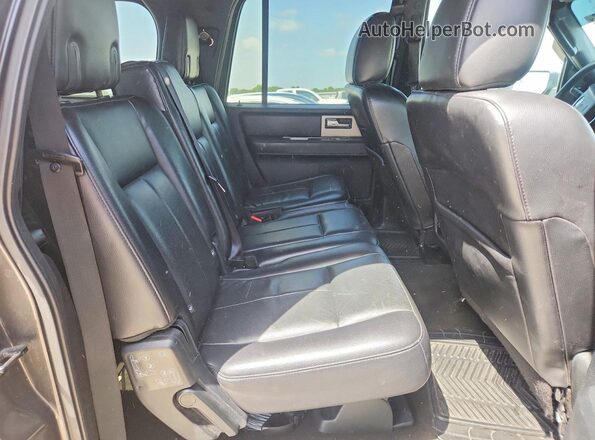 1FMJK1HT4GEF11125 2016 FORD EXPEDITION Gray Вид задньої частини салону