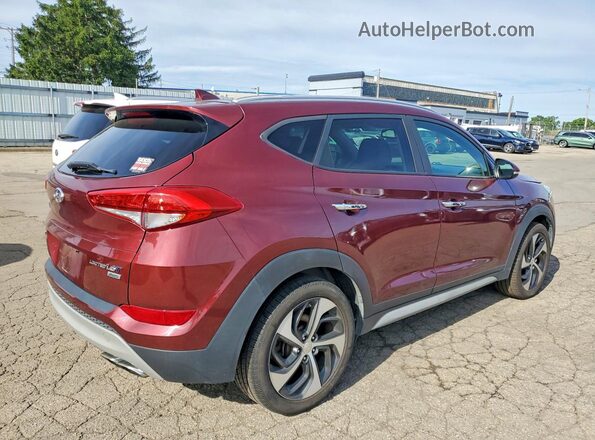 KM8J3CA26HU540904 2017 HYUNDAI TUCSON Red 