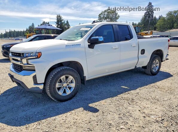 1GCRWCED2MZ413851 2021 CHEVROLET SILVERADO White უკანა მარცხენა