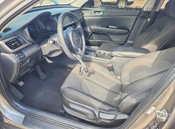 5XXGT4L3XJG225092 2018 KIA OPTIMA Gray 