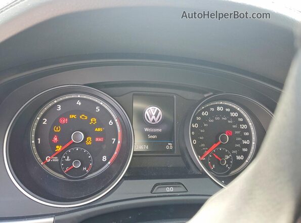 1V2UR2CA9KC523265 2019 VOLKSWAGEN ATLAS Gray Вид задніх сидінь