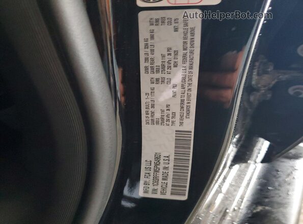 1C6SRFFM5PN549631 2023 RAM 1500 Black 